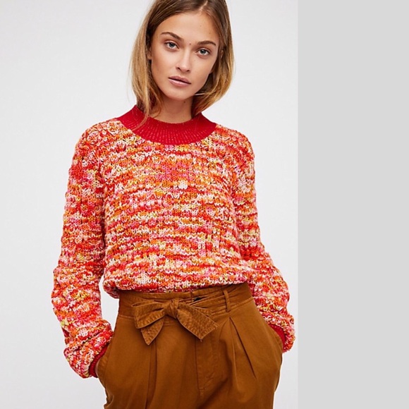 Free People Sweaters - Brand new Free People Colorful sweater NWT